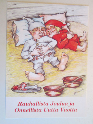 KULKEMATON AARRE KULMALA VÄSYNYT JOULUPUKKI JA MUORI
