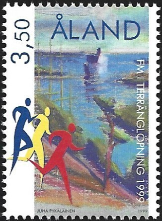 Åland 1999  Maastouoksun SM-kilpailut  1,90 mk ** LaPe 163