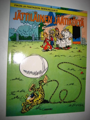 Piko ja Fantasio 9 : Jättiläinen jäätiköltä - Nid 2p