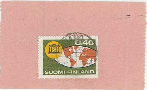 1966 Unesco postiautoaseman säilytyskuitilla
