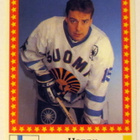 HANNU VIRTA Maajoukkue Blank Back Semic stiker 91-92 - pikkukuva 1