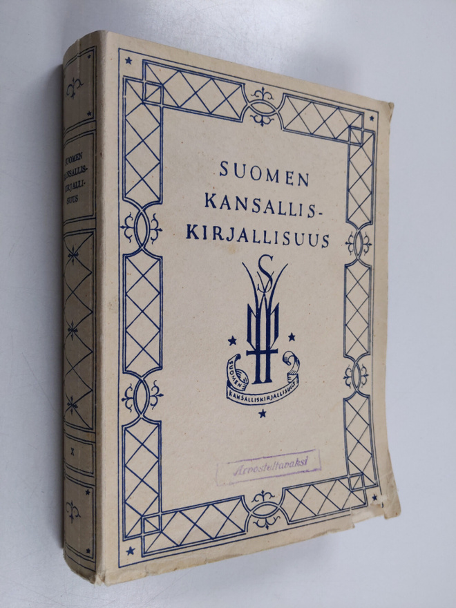 Suomen kansalliskirjallisuus 10 : 1800-luvun ruotsinkieli...