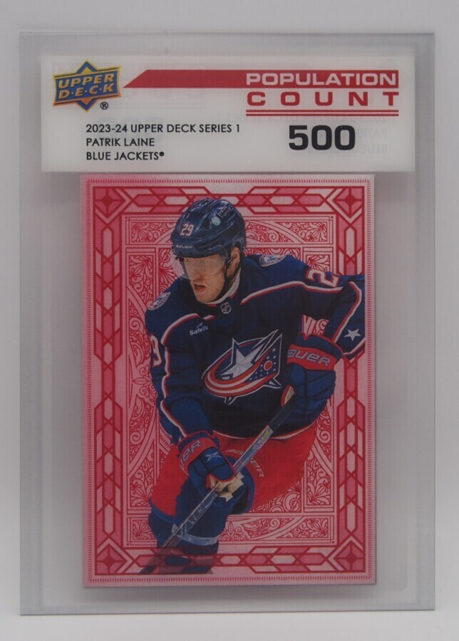 2023-24 Upper deck Population count 500 Patrik Laine