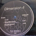 DIMENSION 4  ::  DIMENSION 4 :: RARE FIN-VINYYLI 12"    1991 - pikkukuva 4