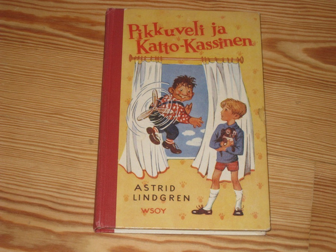 Lindgren, Astrid: Pikkuveli ja Katto-Kassinen 1.p skk v.1956