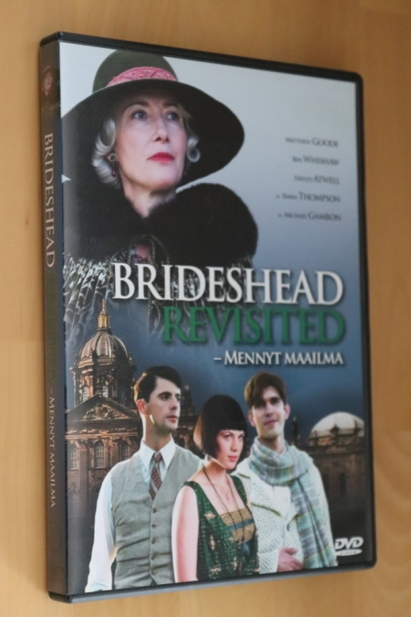 DVD Brideshead Revisited - Mennyt maailma ( 2008 )