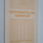 Edward Andersson : Verotusmenettelylain kommentaari (teki... - pikkukuva 1