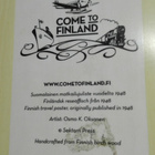 HIIHTOAIHEINEN SUOMIMAINOS-TARJOTIN, 1948 O.K.OKSANEN - pikkukuva 4