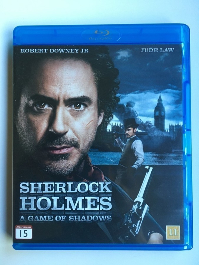 SHERLOCK HOLMES - A GAME OF SHADOWS, BluRay, Ritchie, Downey