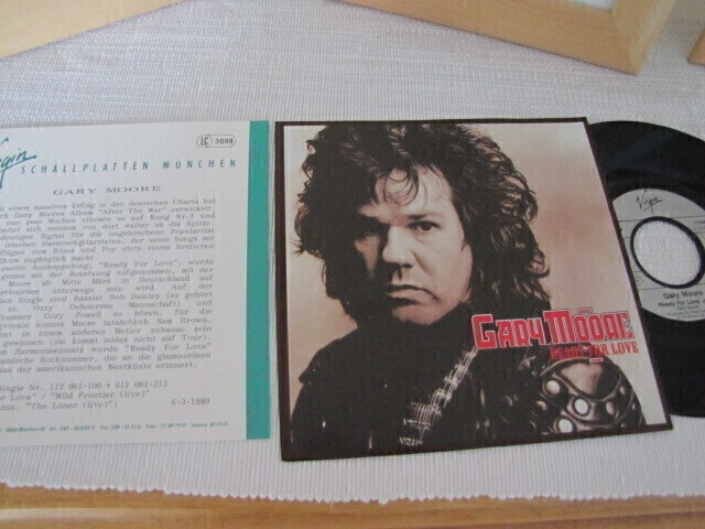 Gary Moore Ready for love (edit) 7 45 Saksa 1989 promotiedot