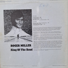 ROGER MILLER : KING OF THE ROAD   LP - pikkukuva 2