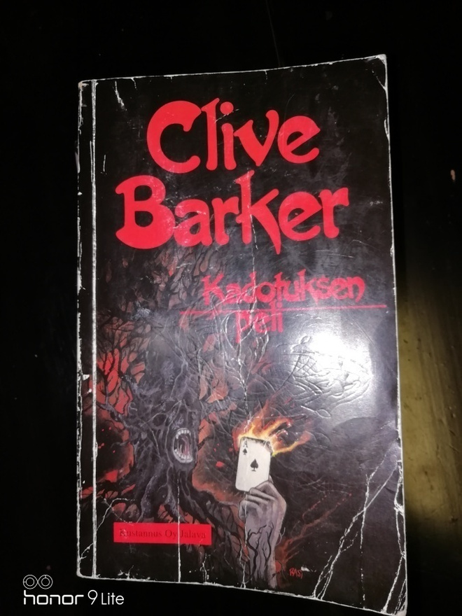 Clive Barker Kadotuksen peli