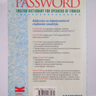 Password : English dictionary for speakers of Finnish - pikkukuva 2