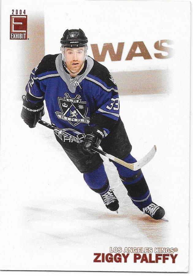 2003-04 Pacific Exhibit #172 Ziggy Palffy Los Angeles Kings