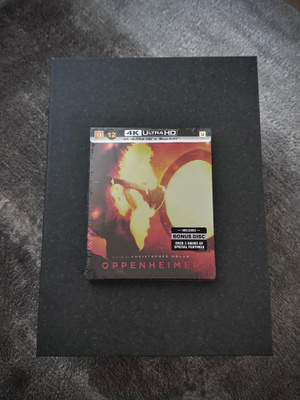 Oppenheimer - 4K UHD Steelbook - Uusi