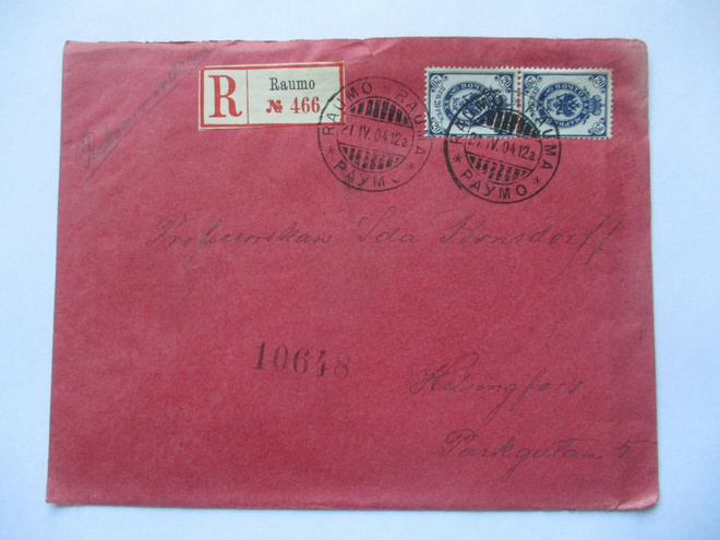 1904 Rauma R kuori sisällöin