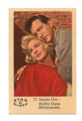 Purkkakuva STAR C n:o 73 SANDRA DEE/ BOBBY DARIN.