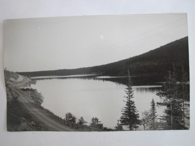 VANHA Postikortti Lappi Kittilä Immeljärvi 1930-l