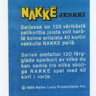 Purkkakääre Hellas NAKKE Jenkki. Sininen kääre. - pikkukuva 2