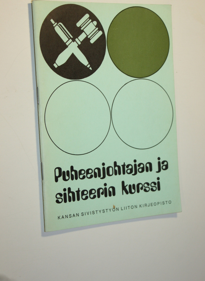 Elli (laat.) Parkkari : Puheenjohtajan ja sihteerin kurssi