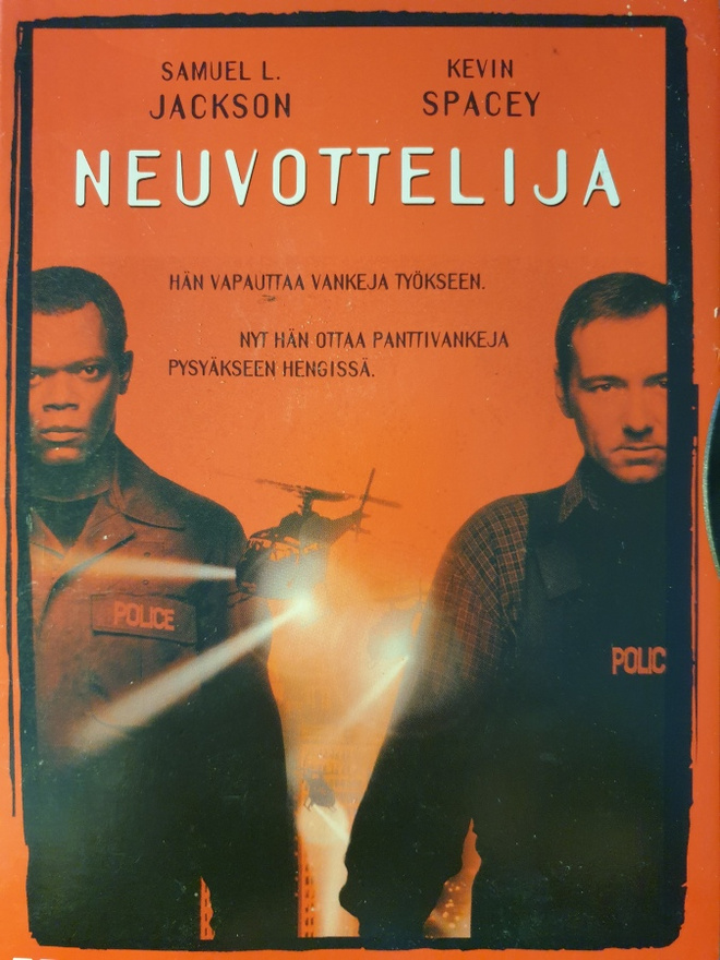 Neuvottelija DVD (Samuel L.Jackson, Kevin Spacey)