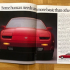 Esite Nissan mallisto 1988 300ZX, Maxima, 200SX ym - pikkukuva 2