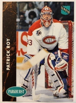 Patrick Roy Keräilykortti 1992-1993 Parkhurst #442