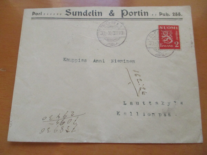 1939 Pori 1 liikekuori
