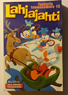 Aku Ankan taskukirja Taskarin teemanumero 12 Lahjajahti