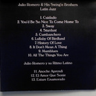JULIO  ROMERO :: SALSA MEETS JAZZ  :: ULTRA MEGA RARE CD !!! - pikkukuva 2