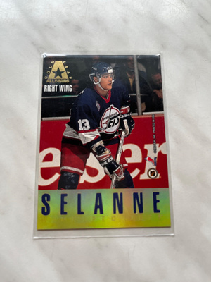 1993-94 Leaf Gold All-Stars Teemu Selänne / Brett Hull 3of10