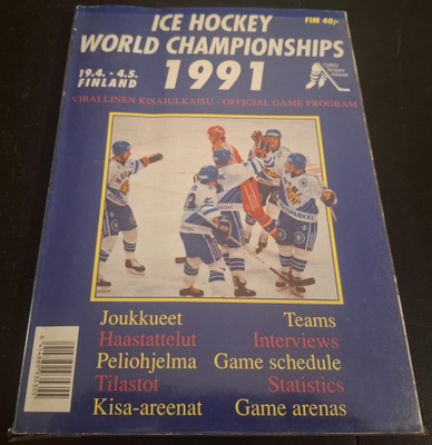 MM-kisat 1991 - virallinen kisaohjelma
