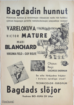 Elokuvajuliste: Bagdadin hunnut