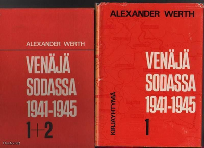 Werth, Alexander: Venäjä sodassa 1941-1945 1-2,skp,K3,kotelo