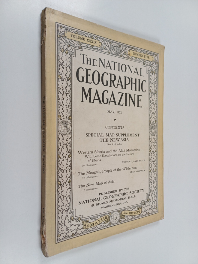 The national geographic magazine May 1921