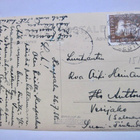 VANHA Postikortti Viro Eesti Estonia Haapsalu 1938 Suomeen - pikkukuva 2
