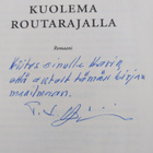 T. Lennart Yrjänä : Kuolema routarajalla (signeerattu, te... - pikkukuva 3