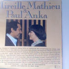 MIREILLE MATHIEU & PAUL ANKA::YOU & I / A MAN & A WOMAN:: 7" - pikkukuva 2