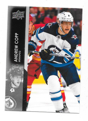 2021-22 Upper Deck #444 Andrew Copp , Winnipeg Jets