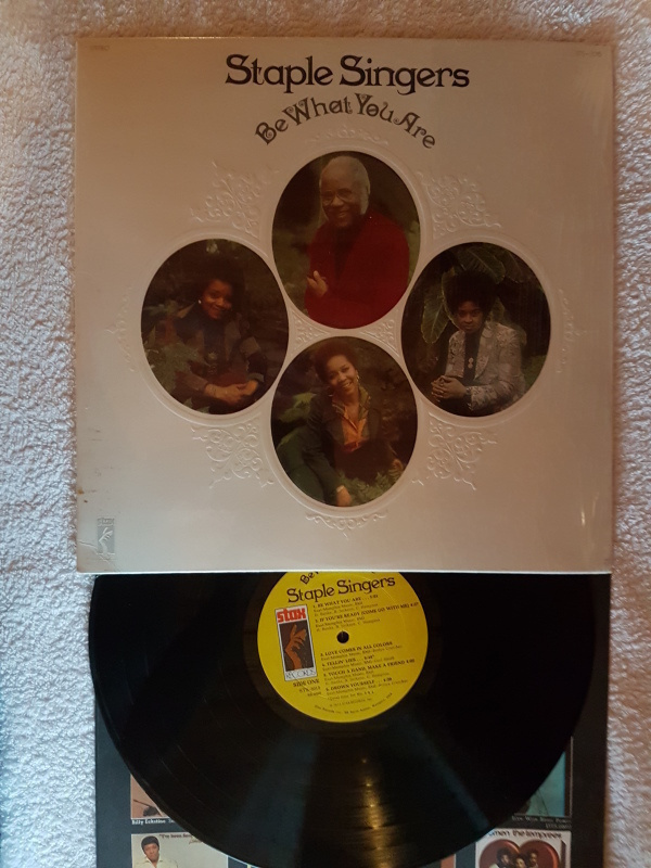 The Staple Singers  – Be What You Are LP Gospel