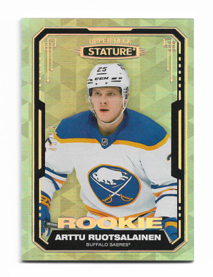 2021-22 Upper Deck Stature Variant /65 Arttu Ruotsalainen