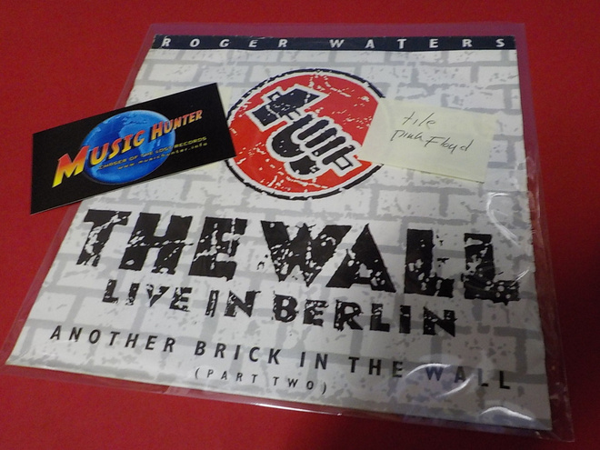 ROGER WATERS - THE WALL LIVE IN BERLIN EX+/EX- 7'' SINGLE