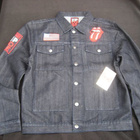 Rolling Stones - Zip code denim jacket. Official merchandise - pikkukuva 1