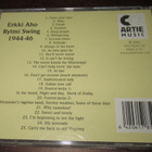 Erkki Aho Rytmi Swing 1944-46 HARVINAISUUS - pikkukuva 2