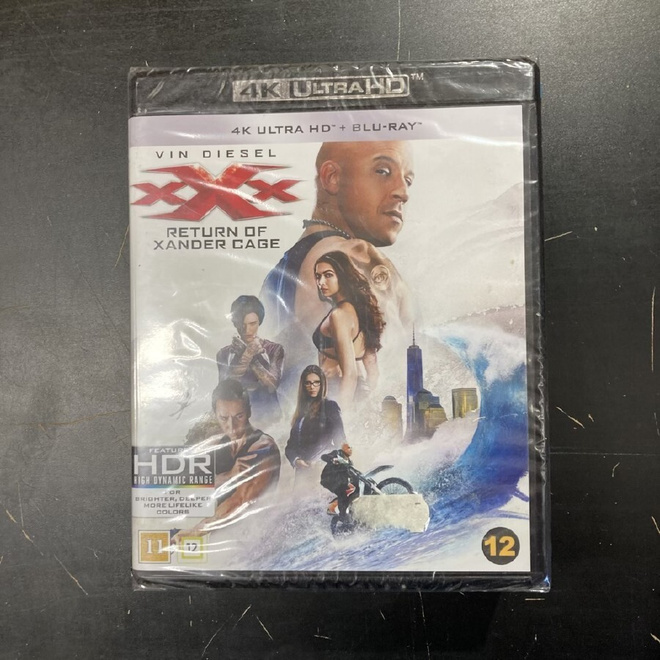 XXX - Return Of Xander Cage 4K Ultra HD+Blu-ray (UUSI)