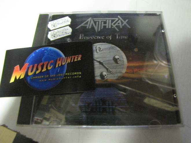 ANTHRAX - PERSISTENCE OF TIME CD KOLMELLA NIMMARILLA
