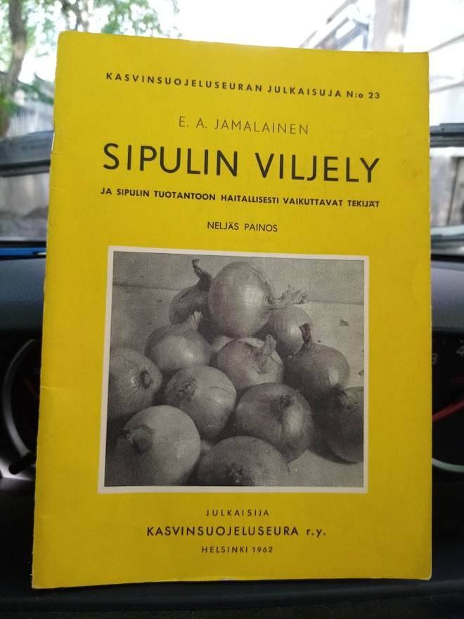 Jamalainen :  Sipulin viljely ( SIS POSTIKULU)