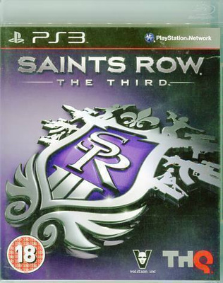 * Saints Row the Third 3rd PS3 CIB Lue Kuvaus