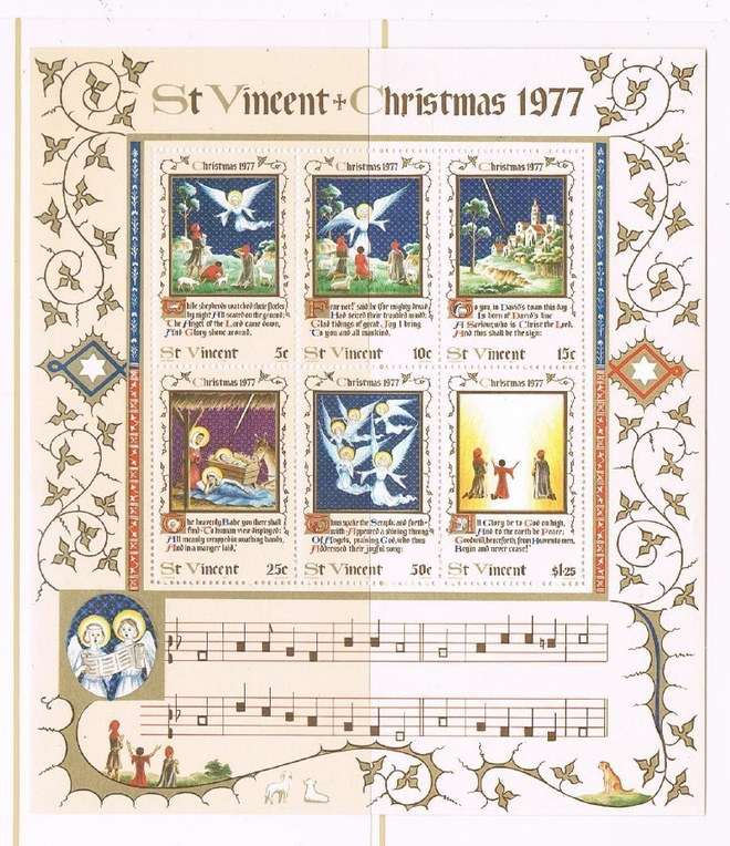 St Vincent 1977 - Joulu ++ blokki