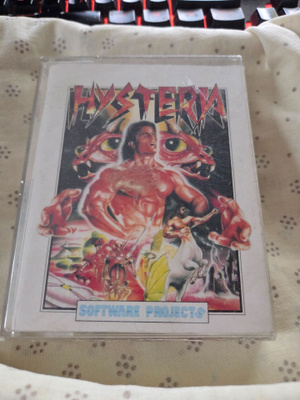Commodore 64/128 peli Hysteria
